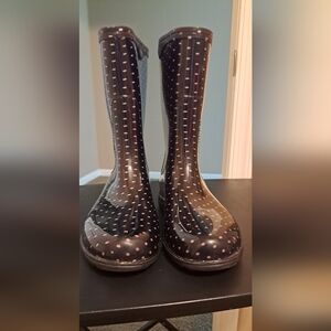 Sloggers Women's All Weather Polka Dot Garden Boots